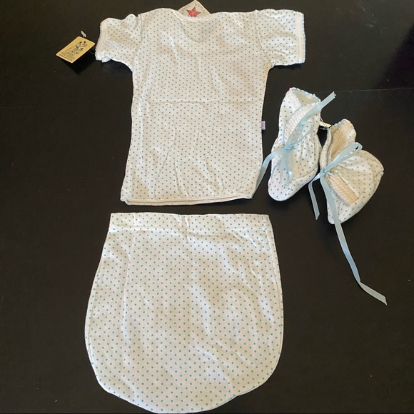 Vintage Paty Inc Outfit set with Booties NWT - Picture 6 of 12